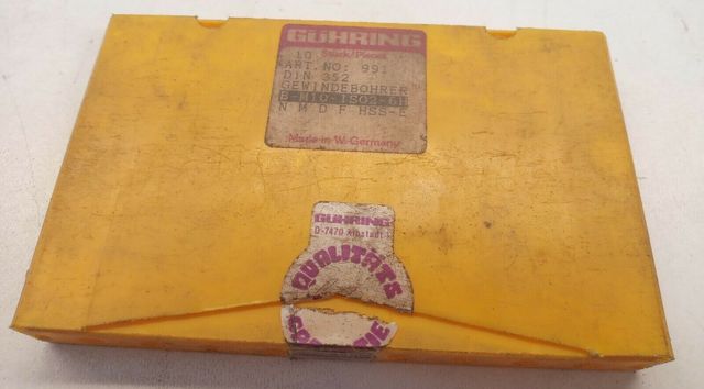 Gühring Gewindebohrer Set 991 B-M10-ISO2-6H HSS-E Bohrer Set