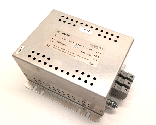 Bosch 1070 918475 Netzfilter Kl. A, 3x 480V / 50-60Hz, 36A