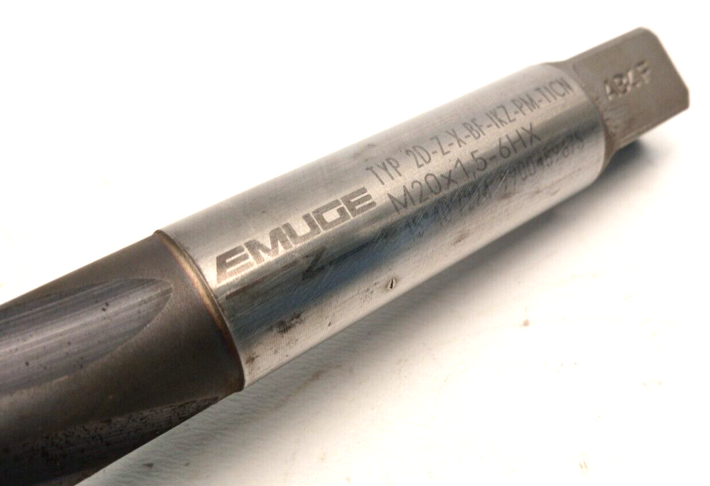 Emuge 2D-Z-X-BF-IKZ-PM-TICN Gewindebohrer M20x1,5-6HX