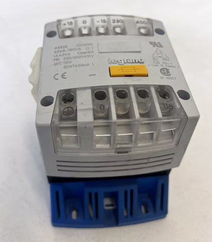 LEGRAND 44522, TRANSFORMATEUR, 63VA/180VA, Class105