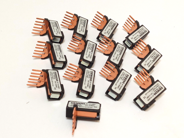 13x Siemens Parallelschaltverbindung 3RT1916-4BB31 3polig