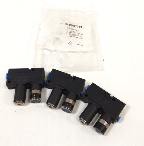 3x Festo Druckregelventil Regelventil Druckventil  LRMA-QS-4 153495