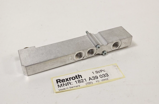 Rexroth 1821A39033 Wegeventil Ventil 182 A39 033 Ventilsystem