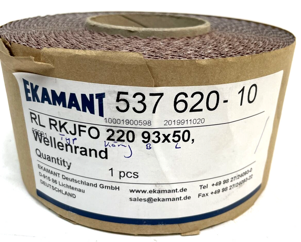 Ekamant Schleifpapier 220 Körnung Rolle Schleifmittel 