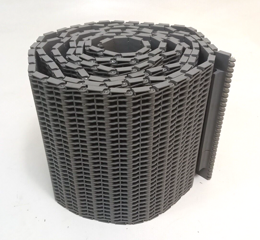 Förderband Gliederband Transportband Schaufel Trennwand 350x24,5x1cm