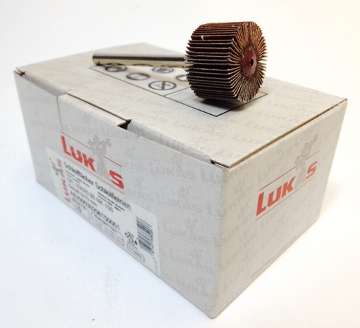 10x Lukas Fächerschleifer SFL03020.06NK150 Körnung:150 A6200030206150001 20x30mm