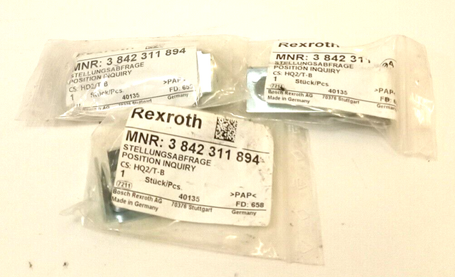 Rexroth Bausatz Stellungsabfrage 3842311894 – 3x