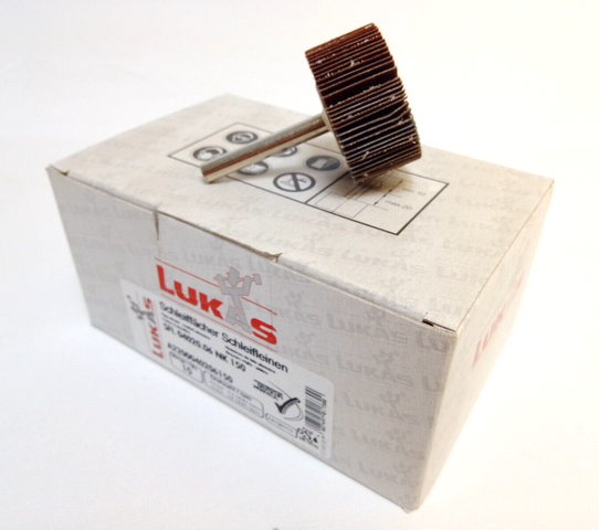 10x Lukas Fächerschleifer SFL 04020.06 NK 150 Körnung:150 20x40mm