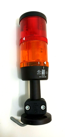 Rittal SZ 2368.000 Signalleuchte/Warnleuchte Orange+Rot inkl. Halterung #1