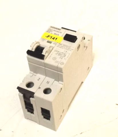 Siemens 5SU1 354-6KK16 FI-Schutzschalter + Leitungsschutzschalter 16A/0.03A 30mA
