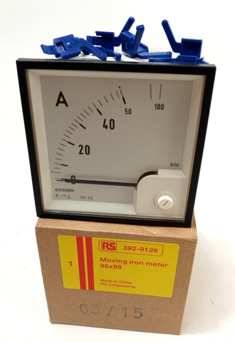 Ampere Meter Gossen 0 bis 100 Ampere, Amperemeter