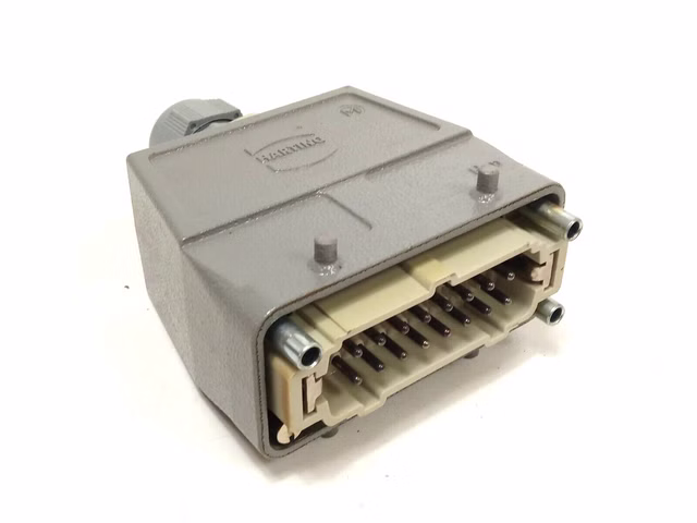 Harting Han® 16-Polig M Tüllgehäuse + Buchse