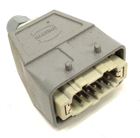Harting Han® 10-Polig  Tüllgehäuse + Buchse