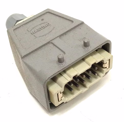Harting Han® 10-Polig  Tüllgehäuse + Buchse