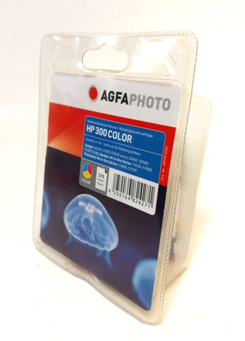 AgfaPhoto, HP 300 Color, Ersatzpatrone, Patrone, Druckerpatrone, Tintenpatrone