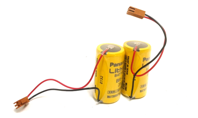 2 x Panasonic BR-C 3V Ultra Thium Lithium Batterie, Battery 2Y32