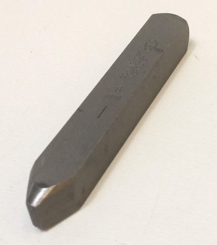 GRAVUREM-SR, Schlagbuchstaben, Schlagstempel  A-Z,&, 6mm