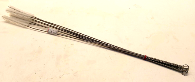 8x Lessmann 544.821 Zylinderbürste, Bürste, Innenbürste, 600x100, PA, 15mm