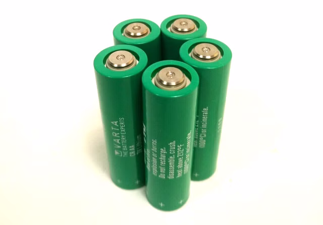 5 x Varta Lithium 3V Batterie CR AA - Zelle Spezialbatterie