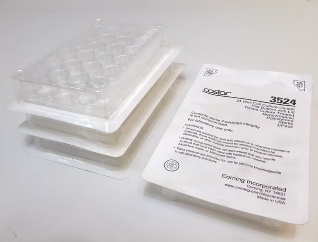 Costar 3524 24-Well Cell Culture Cluster Cultureplate – 4x