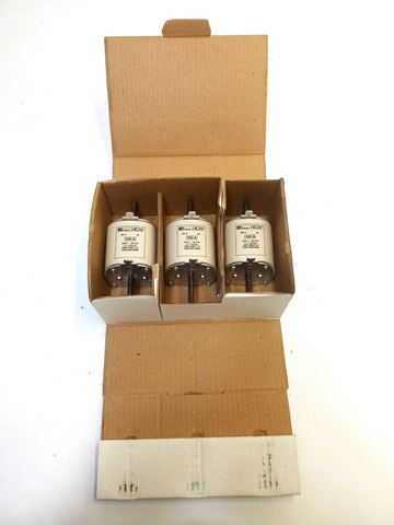3x Hicap Sicherung Elektronik 3 NH3 VDE 0636/2 G 500 A 500 V 120 kA
