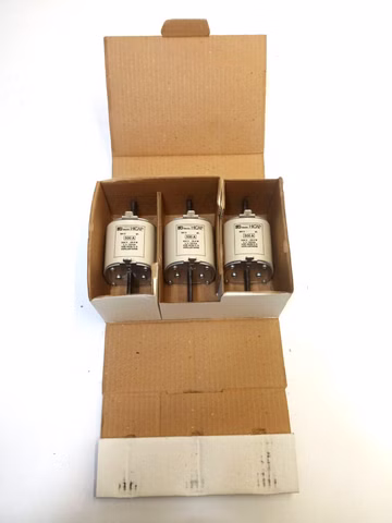 3x Hicap Sicherung Elektronik 3 NH3 VDE 0636/2 G 500 A 500 V 120 kA