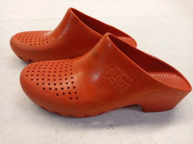 Medimex Plogs Mediplogs Clogs Gr. 39 / 40 orange Natec antistatisch