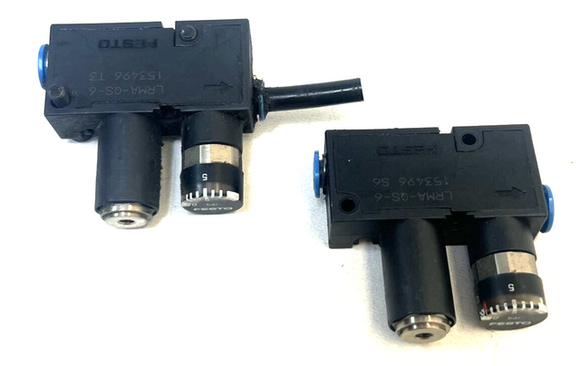 2 x Festo Druckregelventil LRMA-QS-6 153496 Pneumatik