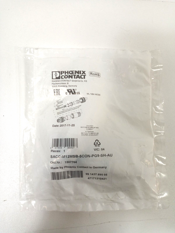 Phoenix Contact SACC-M12MSB-5CON-PG9-SH-AU Datensteckverbinder