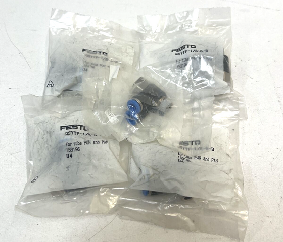 5x Festo QSYTF-1/8-6-B Mehrfachverteiler