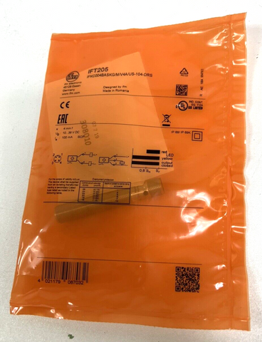 IFM electronic IFT205, IFKC004BASKG/M/V4A/US-104-DRS Näherungsschalter Sensor