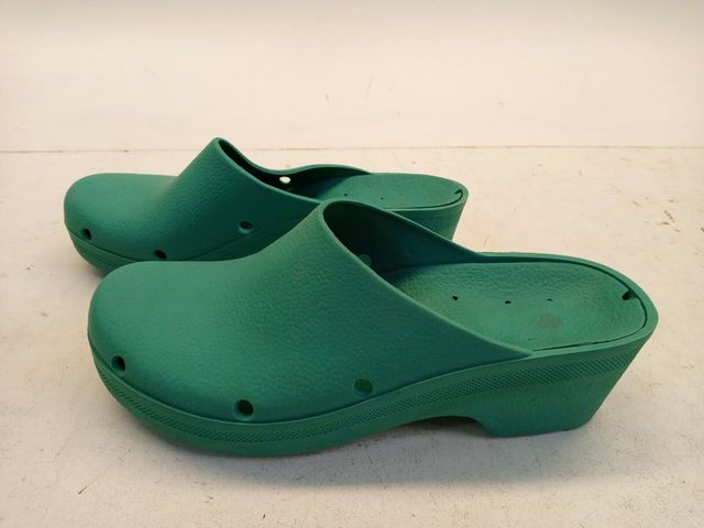 Merck 1734.38 Plogs Clogs Sabots Gr. 38 grün OP Schuhe Praxisschuhe GEVA