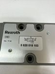 Rexroth Wegeventil Typenschild 0820018103
