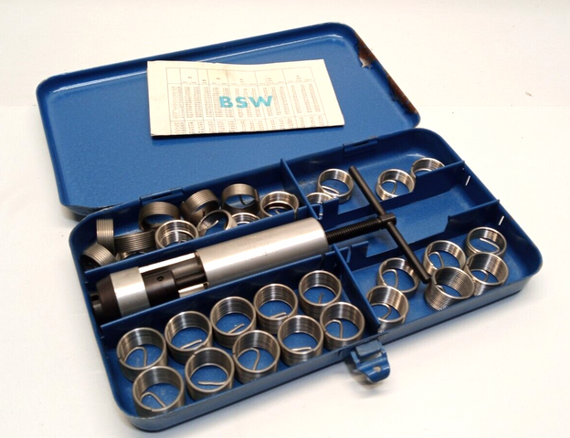 Böllhoff Heli-Coil BSP 3/4 “  Reparatur Set Werkstatt Gewindereparatur