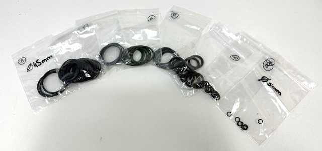 Posten Dichtungsringe Richtringe Abdichtungen verschiedene Größen 5mm - 45mm