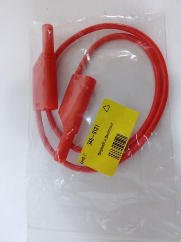 2x Hirschmann 934087101 Test & Measurement Messleitung Isoliert 1000V 346-9121