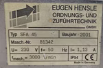 Eugen Hensle SFA 45 Linearförderer Detail