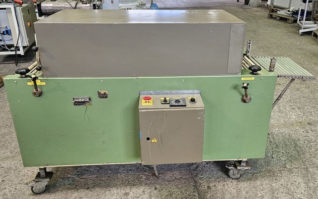 Hugo Beck SL 412/25 Schrumpftunnel  6/9 KW Umluft Kettentransport