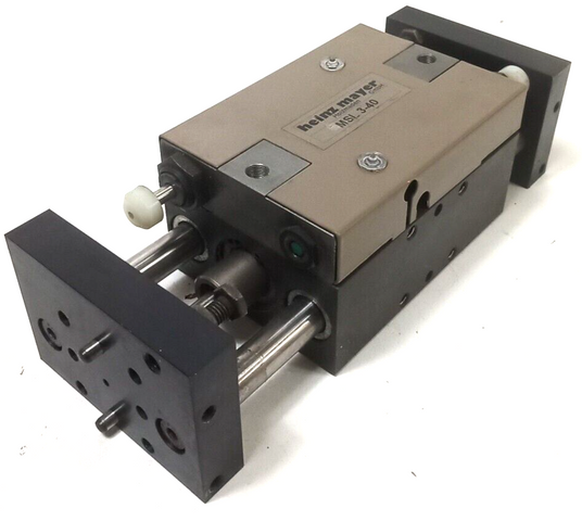 Heinz Mayer MSL 3-40 Lineareinheit H40 mm Hubeinheit max. 1250 N Linearführung