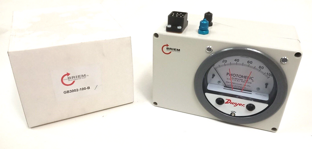 BRIEM Differenzdruckmessgerät GB 3002 GB 3002-100-B