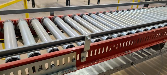 Costo Rollenförderer Rollenbahn 3 Meter Stahlrollen 44cm Förderanlage