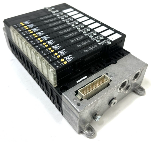 Bosch Rexroth R 480 241 340, R480241340 Ventilinsel + 9x 0820055501 Ventil