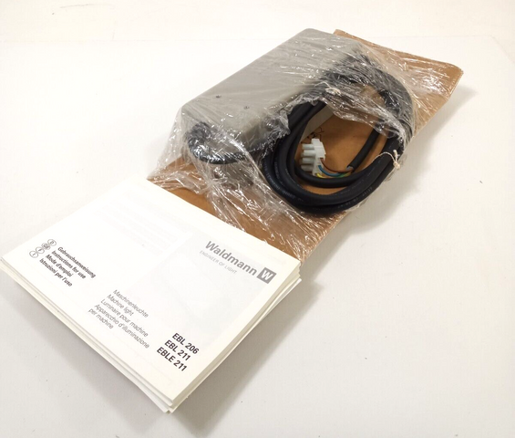 Waldmann EBL211 Maschinenleuchte 2x11W 230V AC 50Hz Einbauleuchte