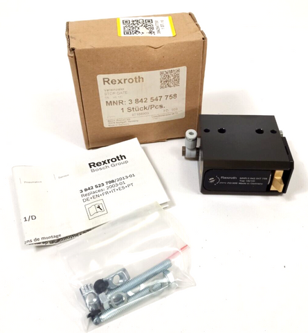 Rexroth 3 842 547 758 VE1/D Vereinzeler Stop Gate 3842547758