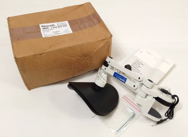 Bosch Rexroth Leder Armlehne Armablage Arm Support 3 842 515 525 max.12 Kg Ergo