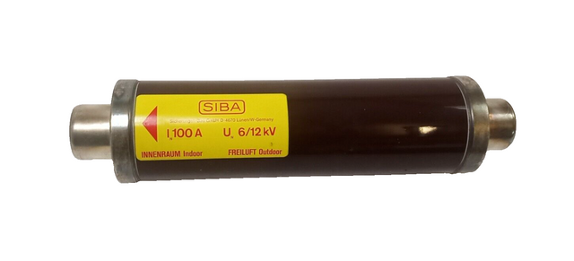 SIBA HH-Sicherung 3002013 100A  Sicherungseinsatz Teilbereichssicherung 6/12 kV