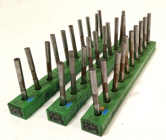 30 Prüfstifte 7,40-7,98 +/- 0,001 Meßstift Prüfdorn Kontrollstift