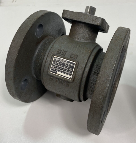 G.Bee Typ KS 75 PN 16 Absperrventil DN50 Kugel Hahn Pumpenkost Gehäuse