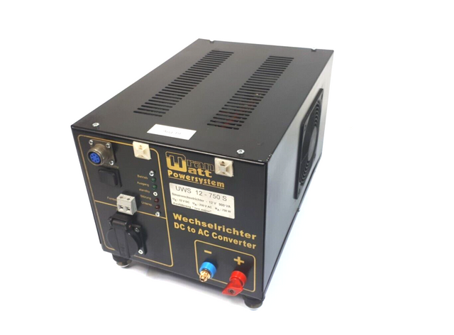 Transwatt Powersystem UWS 12 - 750 S Sinuswechselrichter DC zu AC 230V 750W