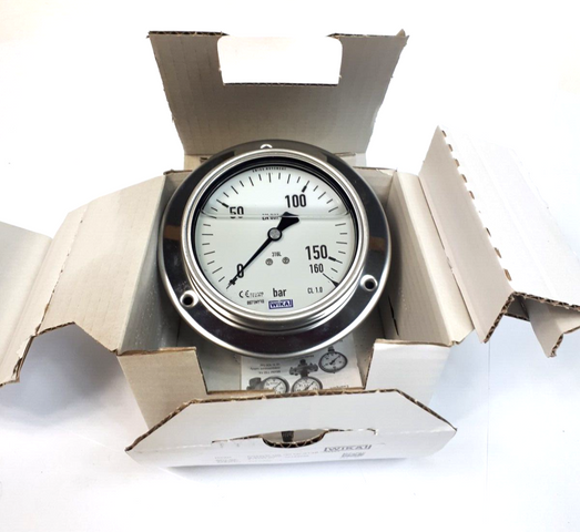 Wika PG23CP.100 160 bar ZT2282.00 02252596 Rohrfedermanometer CrNi-Stahl